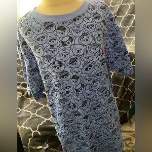 Polo Ralph Lauren M(10/12) Polo Bear Short-sleeved Sky Blue T-Shirt